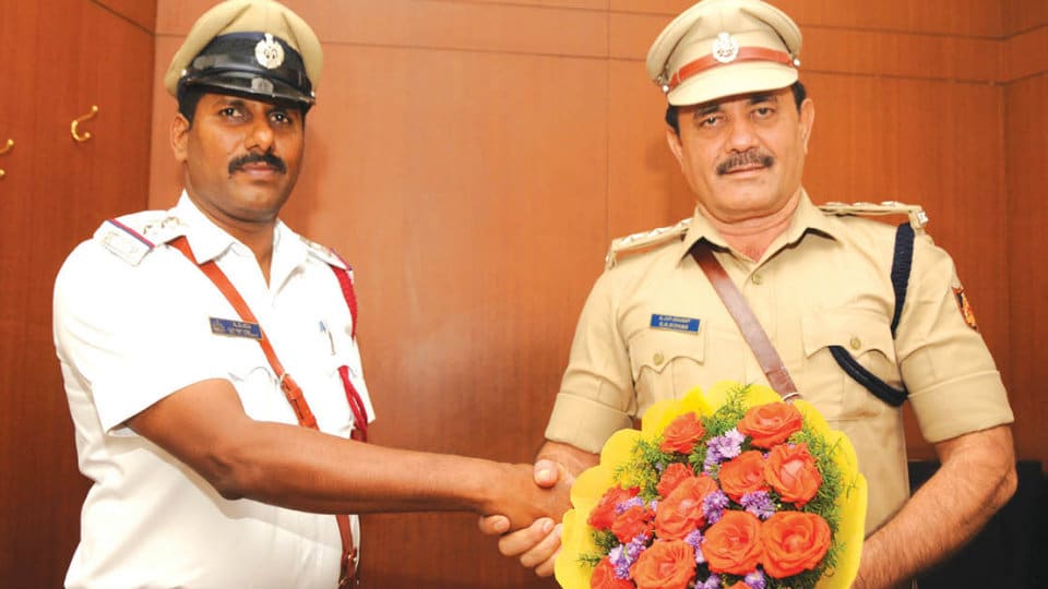 G.N. Mohan assumes charge as Traffic ACP
