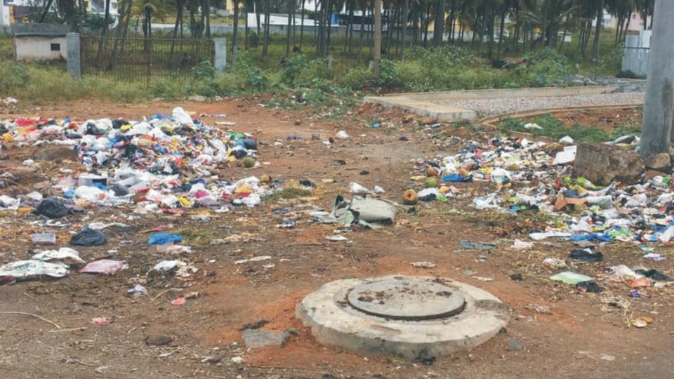 Plea to clear garbage in Rajiv Nagar