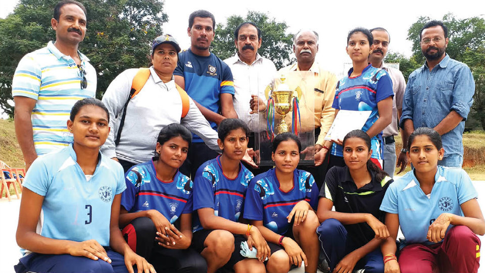 Mysore City Inter-Collegiate Basketball Tournament for Women: Teresian Degree College wins title