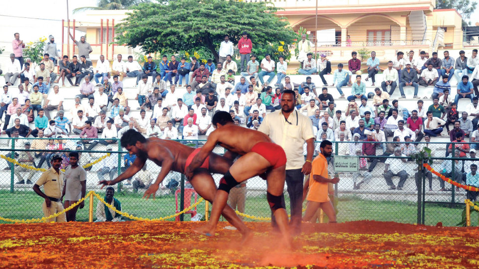 Dasara Wrestling Championship begins