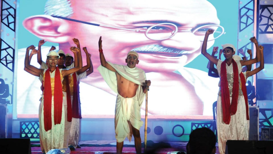 Environment protection and patriotism portrayed through dances at Yuva Sambhrama
