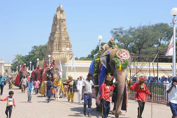 Suspended Vijayadashami held at Mysore Palace - Star of Mysore