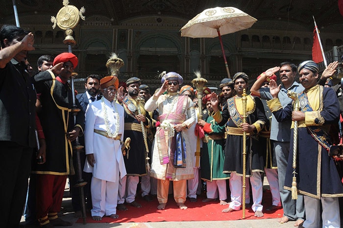 Suspended Vijayadashami held at Mysore Palace - Star of Mysore