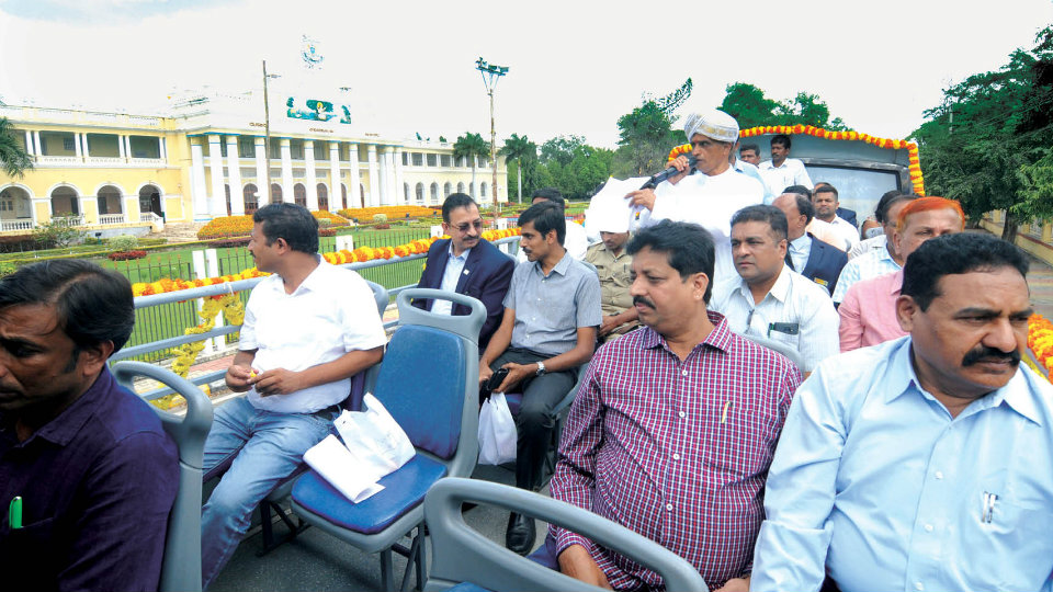 Open Top Bus Tour and Hop-on Hop-off bus for Dasara launched