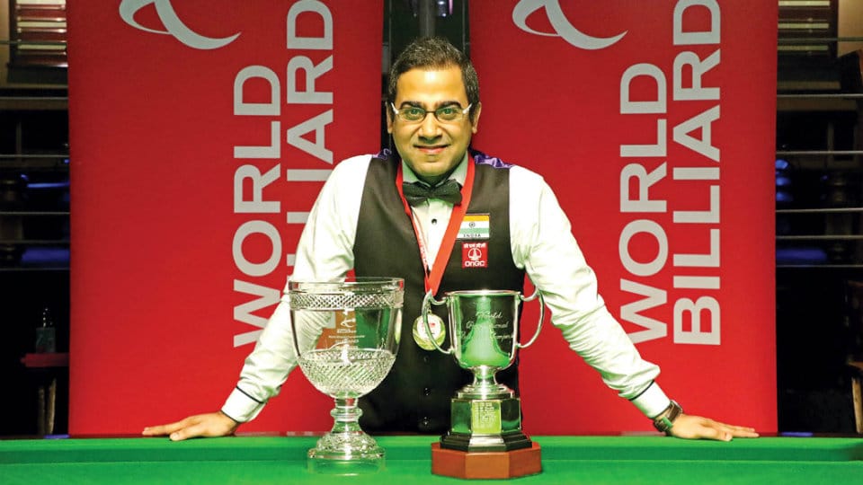 Sourav Kothari wins World Billiards Title