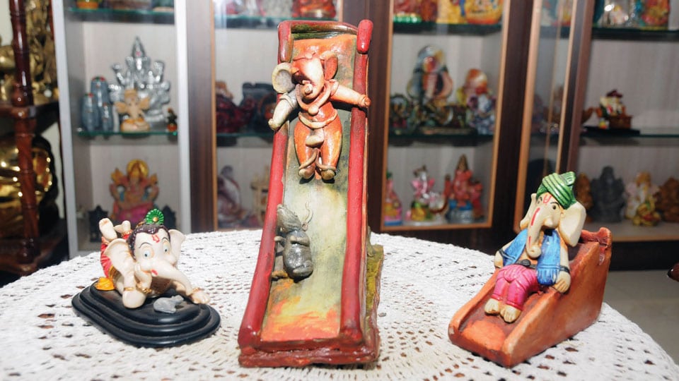 Ensemble of Ganesha Idols
