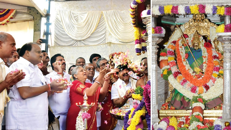 Infosys Foundation Chairperson Sudha Murty inaugurates Dasara Festival