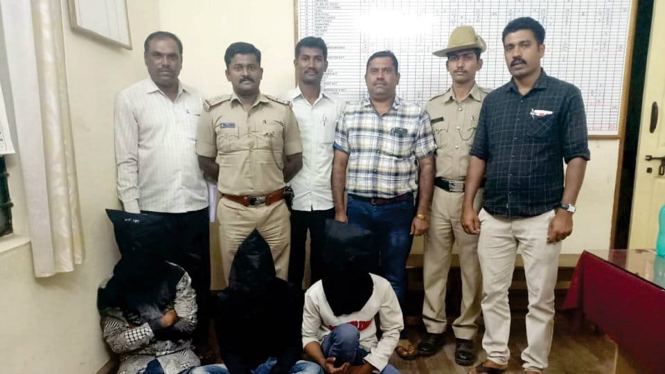 Three held for sexually harassing girl atop Chamundi Hill