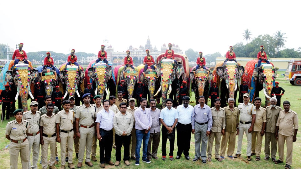 Jumbos make Dasara jamboree momentous: Role of Forest Staff in grooming elephants earns accolades