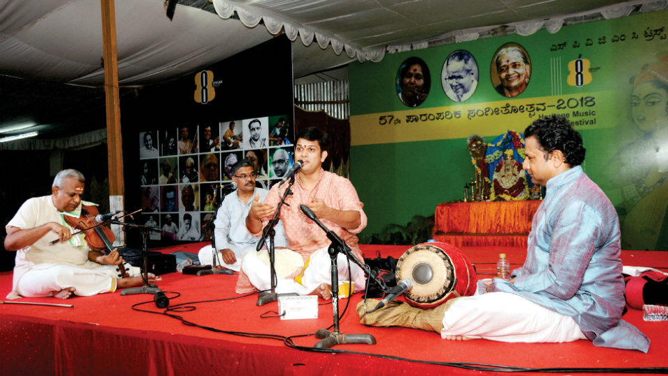 Embracing the core elements of Classical Music: 57th Heritage Music Festival at 8th Cross Ganapathi