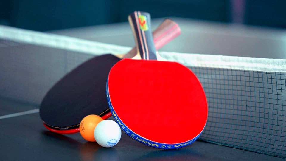 Table Tennis tourney from Oct. 26 to 28