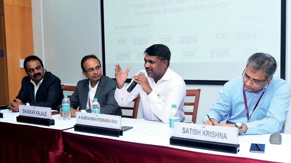 Seminar on Cyber Security held at Infosys