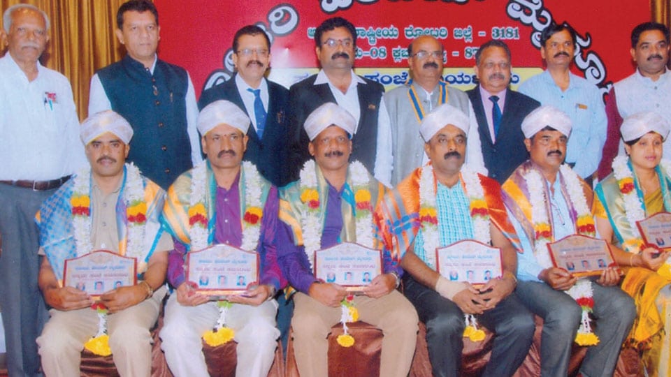 Rotary Heritage Mysore fetes State award winners