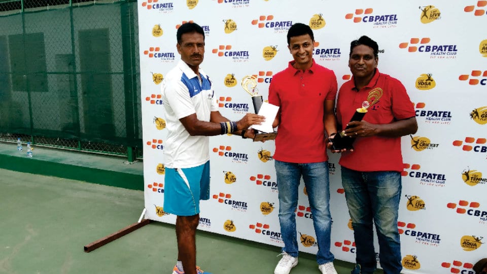 Bag Doubles title in National Senior Tennis Championship
