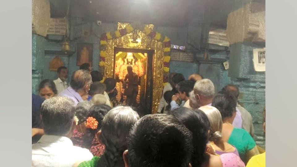 ‘Vajrangi’ donated to Vontikoppal Srinivasa Temple
