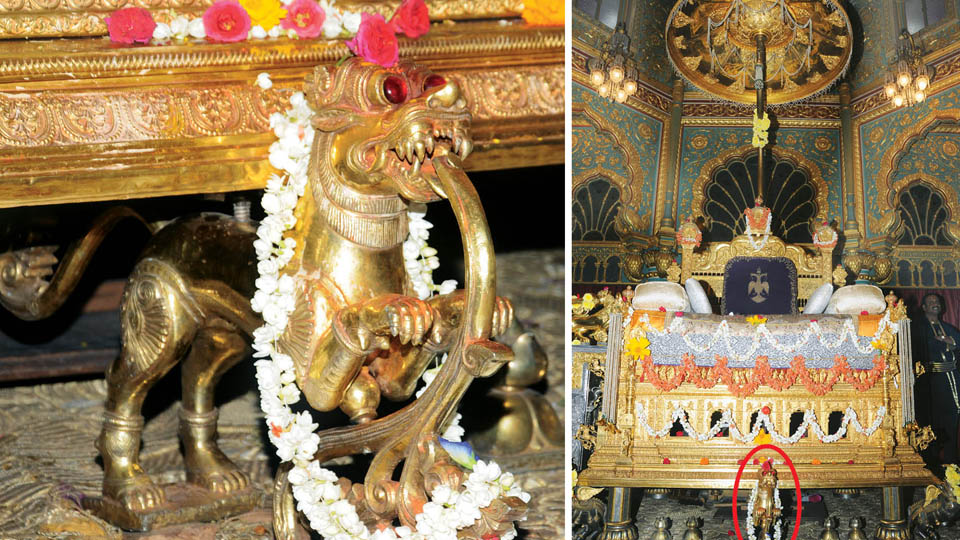 Significance of assembling Mysore Royal Simhasana