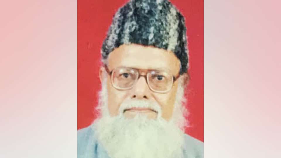 Dr. Syed Khudrathulla  Saheb Baqhavi