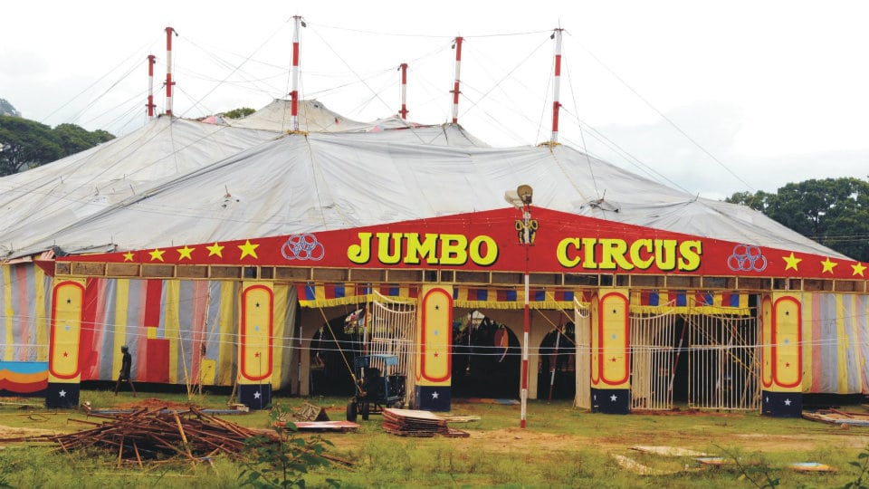 Jumbo Circus to entertain Mysureans