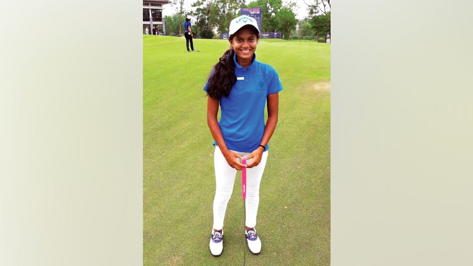 Mysuru Golfer Pranavi Urs gets Golf Scholarship in Bahamas