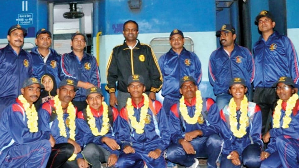 City Cadets excel at All India Nau Sainik Camp