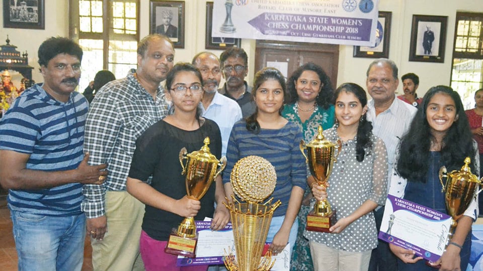 Mangaluru’s Andria wins State Women’s Chess title