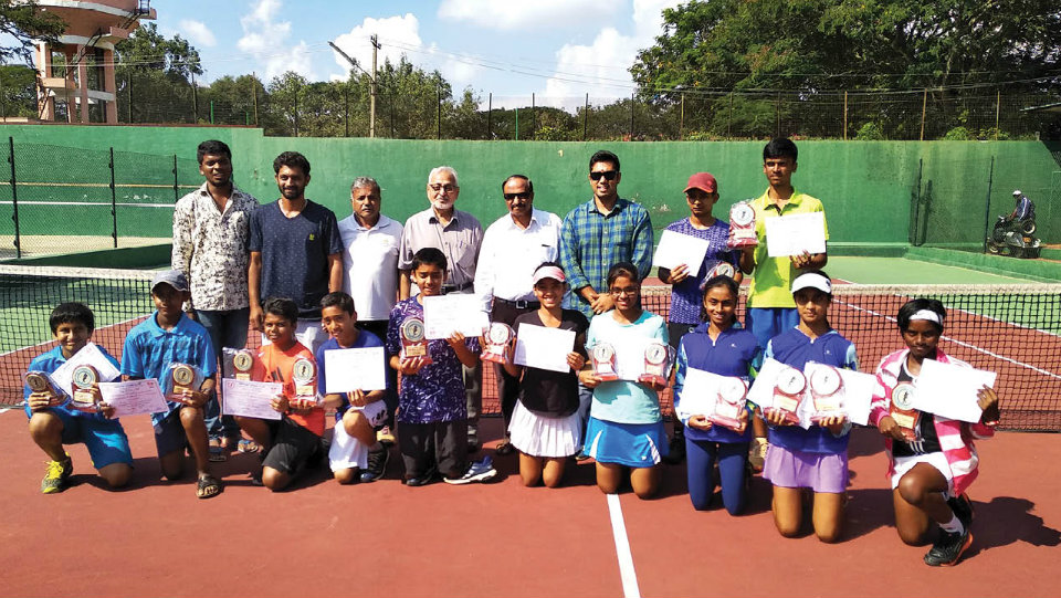 Winners of AITA Talent Series Tennis
