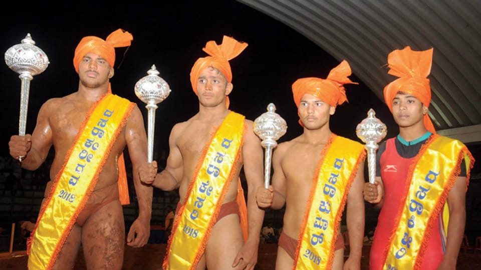Winners of Dasara Wrestling Titles