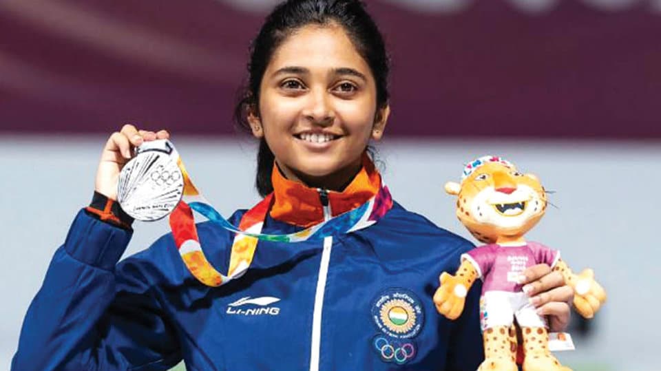 Youth Olympics: Shooter Mehuli settles  for Silver in 10m Air Rifle