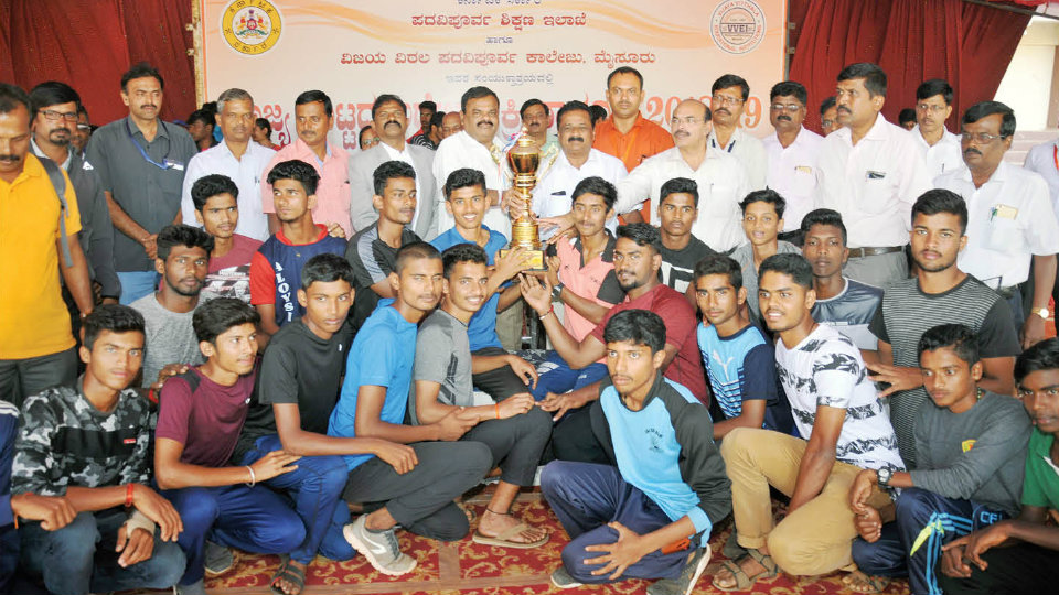 State-level PU Athletic Meet 2018: Dakshina Kannada teams bag Overall Championship