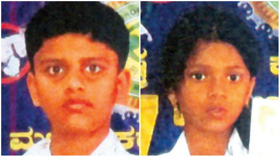 Siblings win medals in Karate Championship