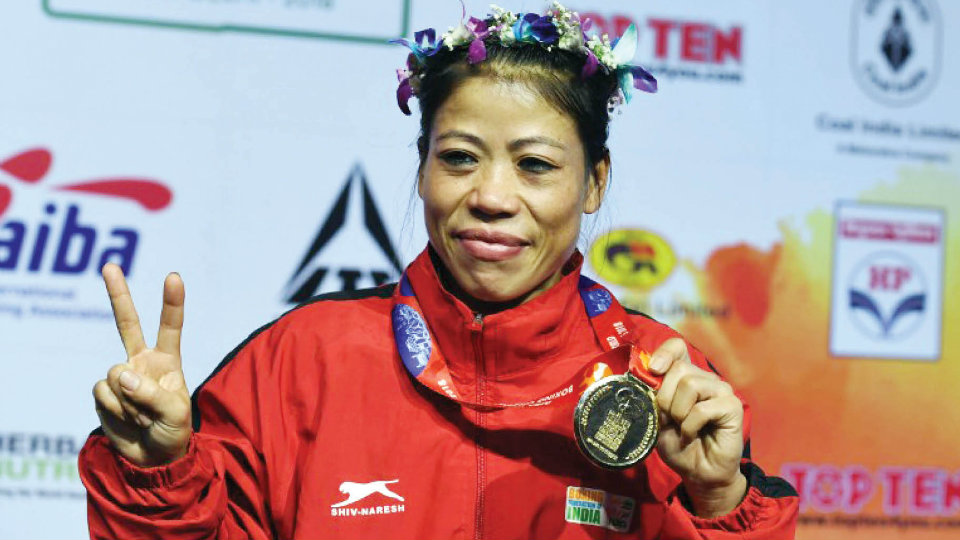 Mary Kom lifts record 6th gold at Boxing Worlds