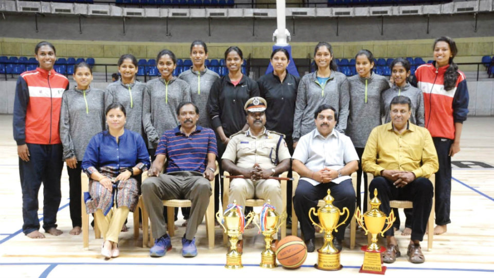 Association Cup Basketball: SWR Mysuru women win title