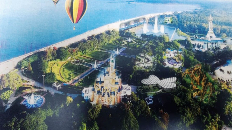 Disneyland at Brindavan Gardens: Detailed Project Report to be submitted tomorrow