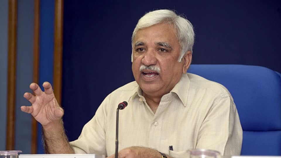 Sunil Arora appointed new Chief Election Commissioner