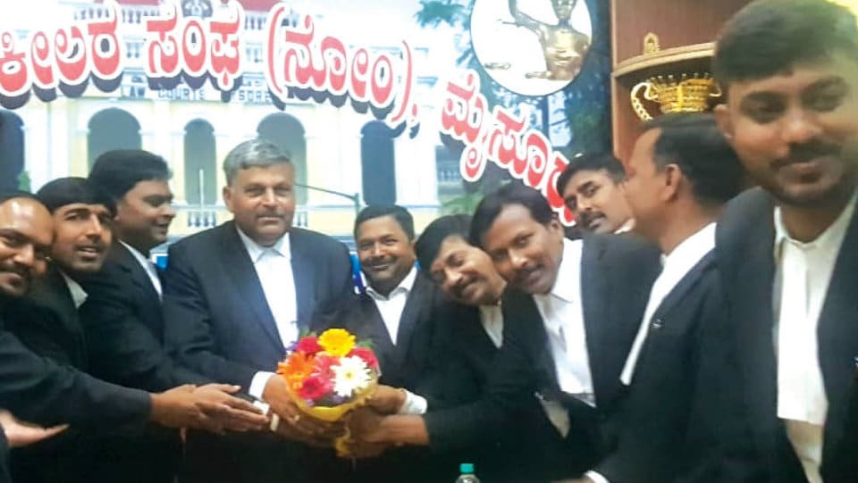 New team of Mysore Bar Association takes charge