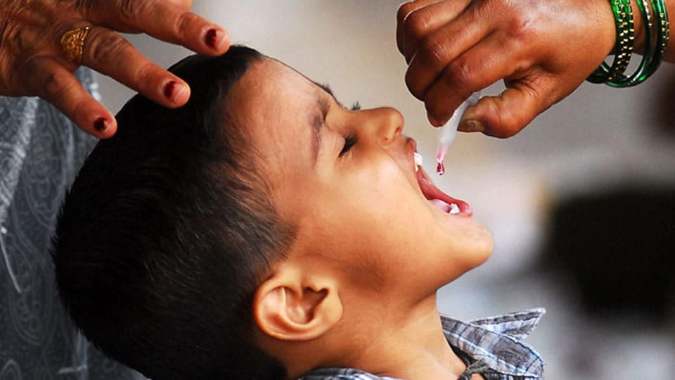 Indradhanush Vaccination Drive begins in Mysuru district