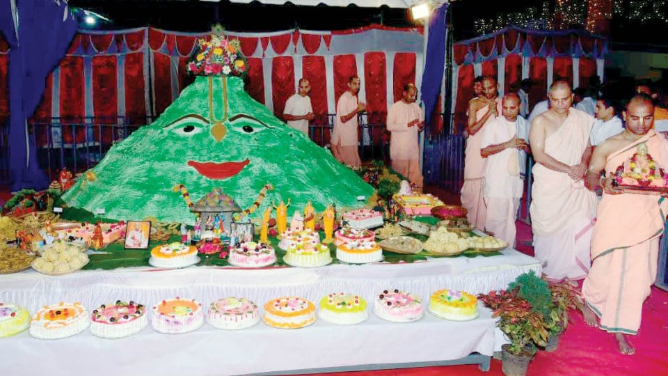 Govardhana Puja celebrated at ISKCON temple in city
