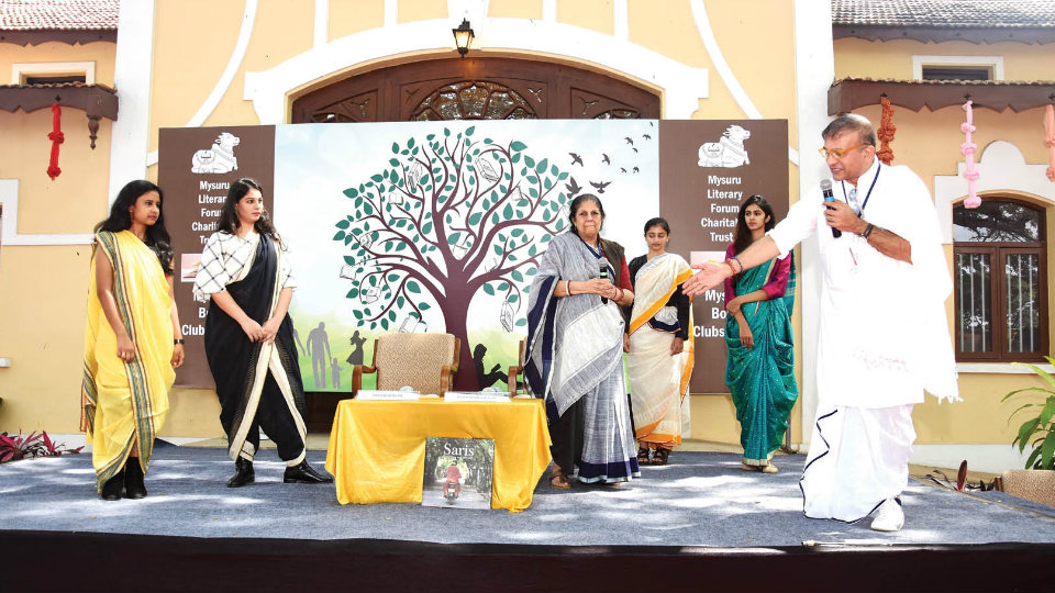 Netas do not wear real Khadi, says Fashion Guru Prasad Bidapa: Second Edition of Mysuru Literature Festival