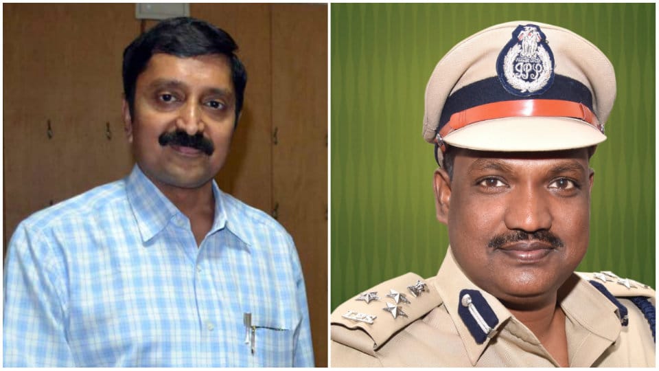 K.V. Sharath Chandra is In-charge Mysuru Police Commissioner