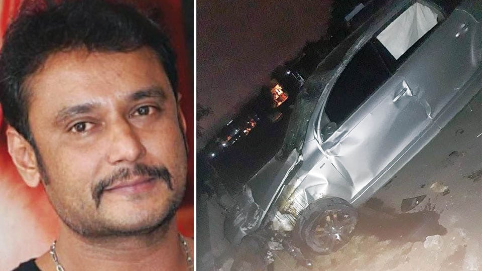 Actor Darshan’s car accident case: V.V. Puram Traffic Police submit chargesheet to Court