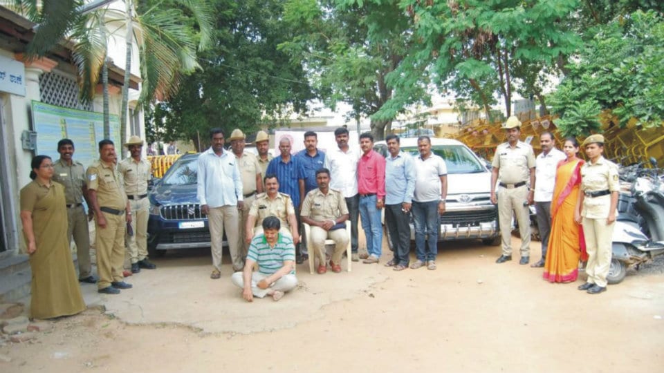 Vehicle lifter, who had stolen former MLA M.K. Somashekar’s SUV, nabbed