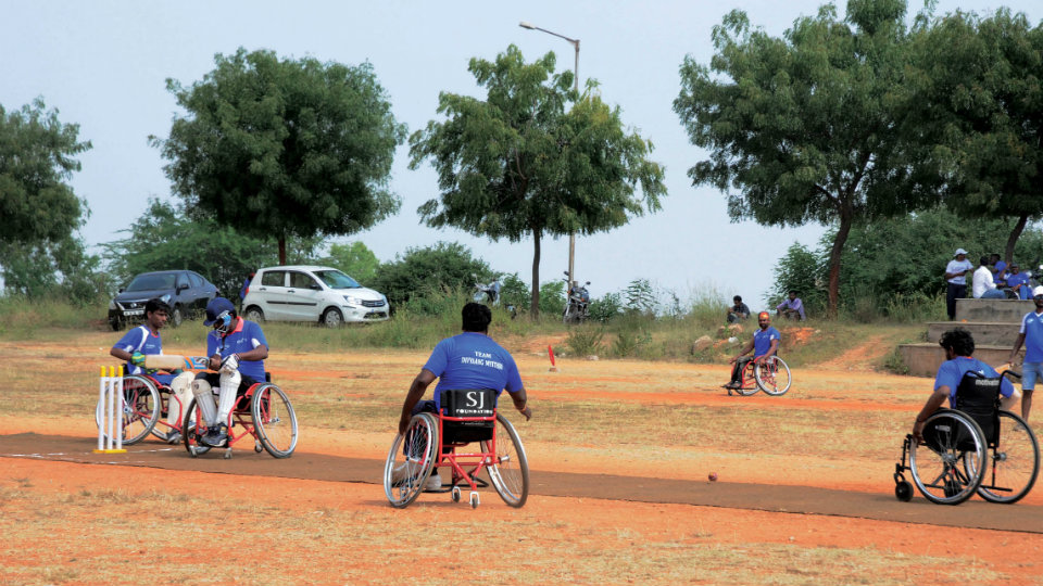 South India Wheelchair Cricket Tournament: Mysuru, Bengaluru teams in final clash