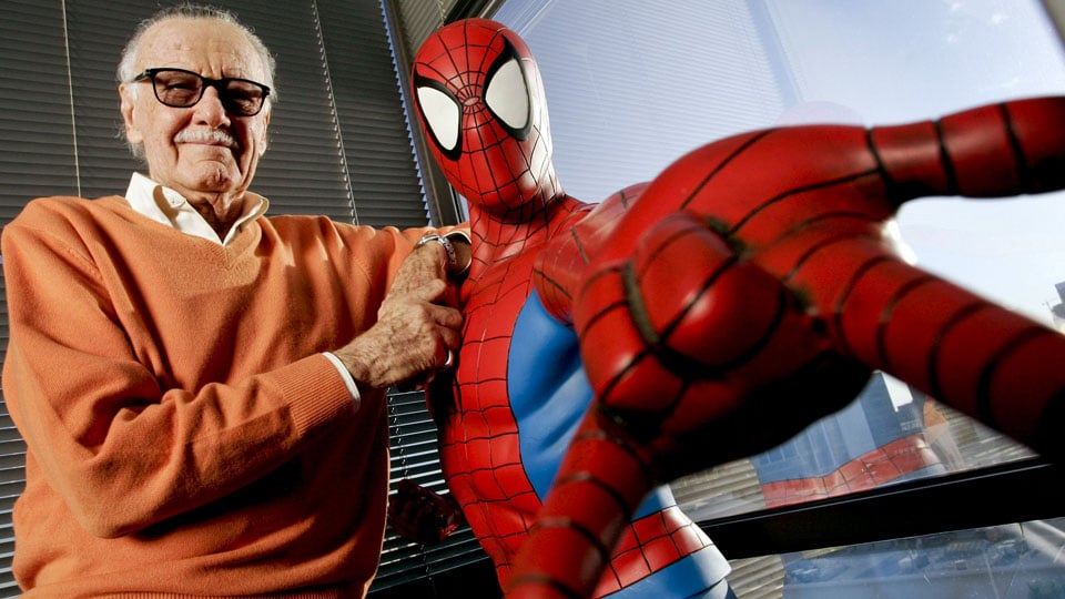 Stan Lee, creator of Spiderman comics, dies at 95