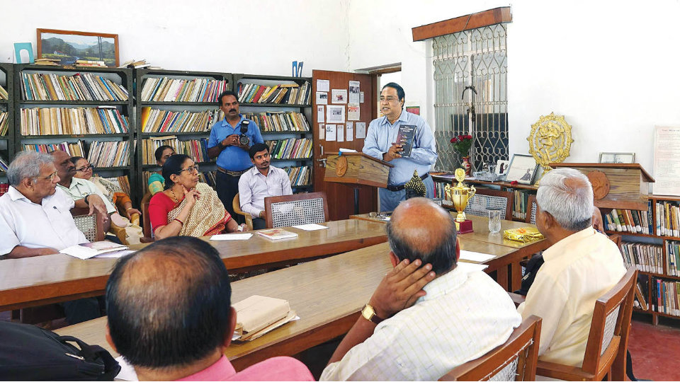C.N. Sanjay National Seminar held at Dhvanyaloka