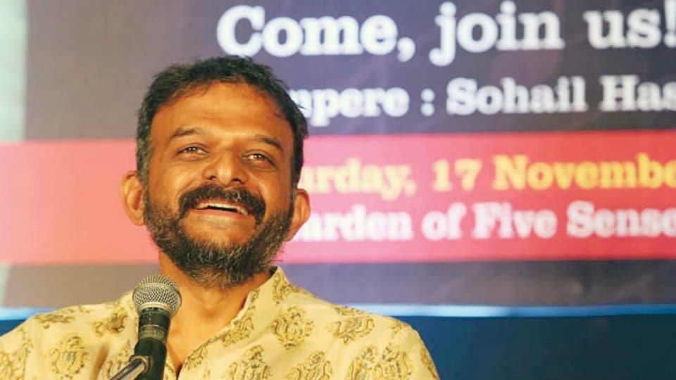 Vid. T.M. Krishna to perform in city this evening, tomorrow