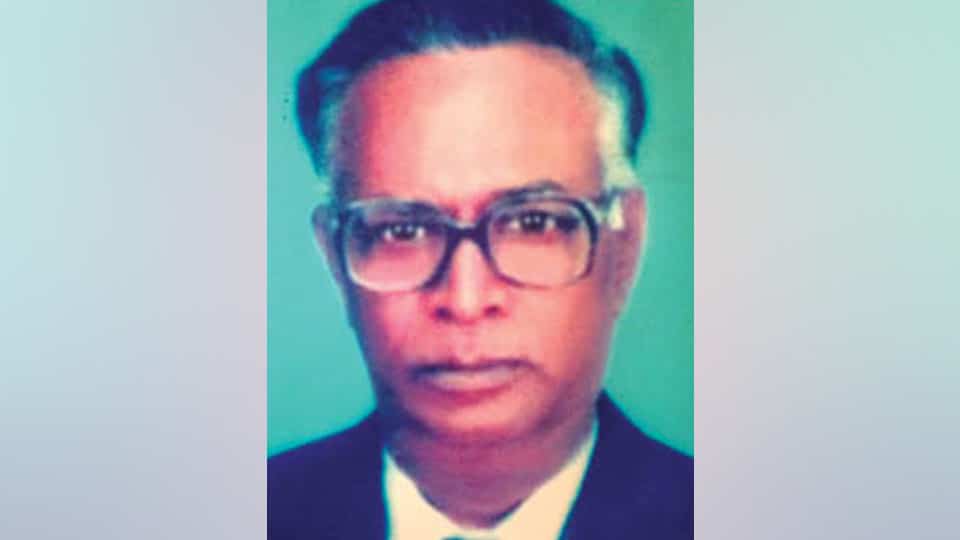 Prof. S. Kumaraswamy