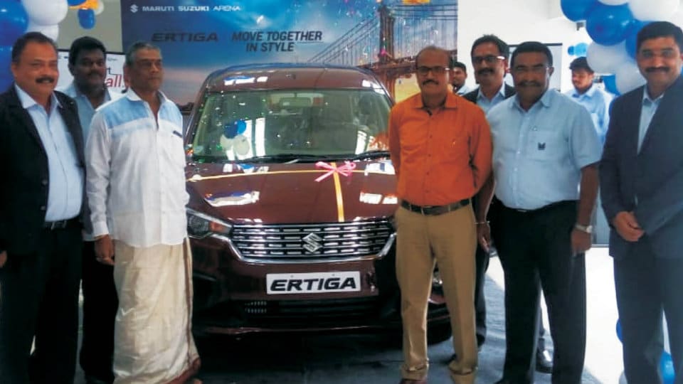 Next Gen Ertiga LUV launched at Mandovi Motors