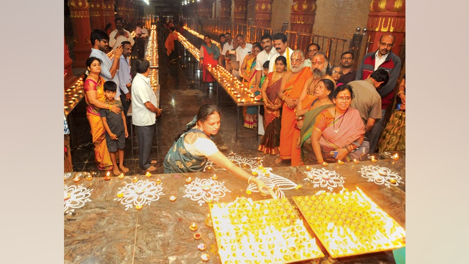 Laksha Deepotsava at Yoganarasimhaswamy Temple