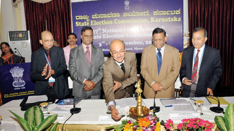 Election Commissioners of 19 States Meet in Mysuru