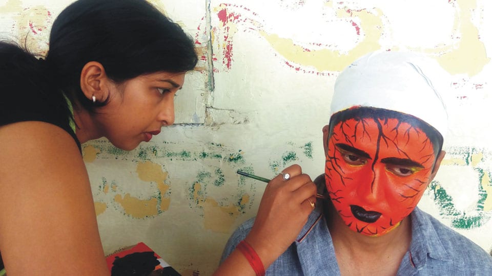 Winners of Face Painting Contest